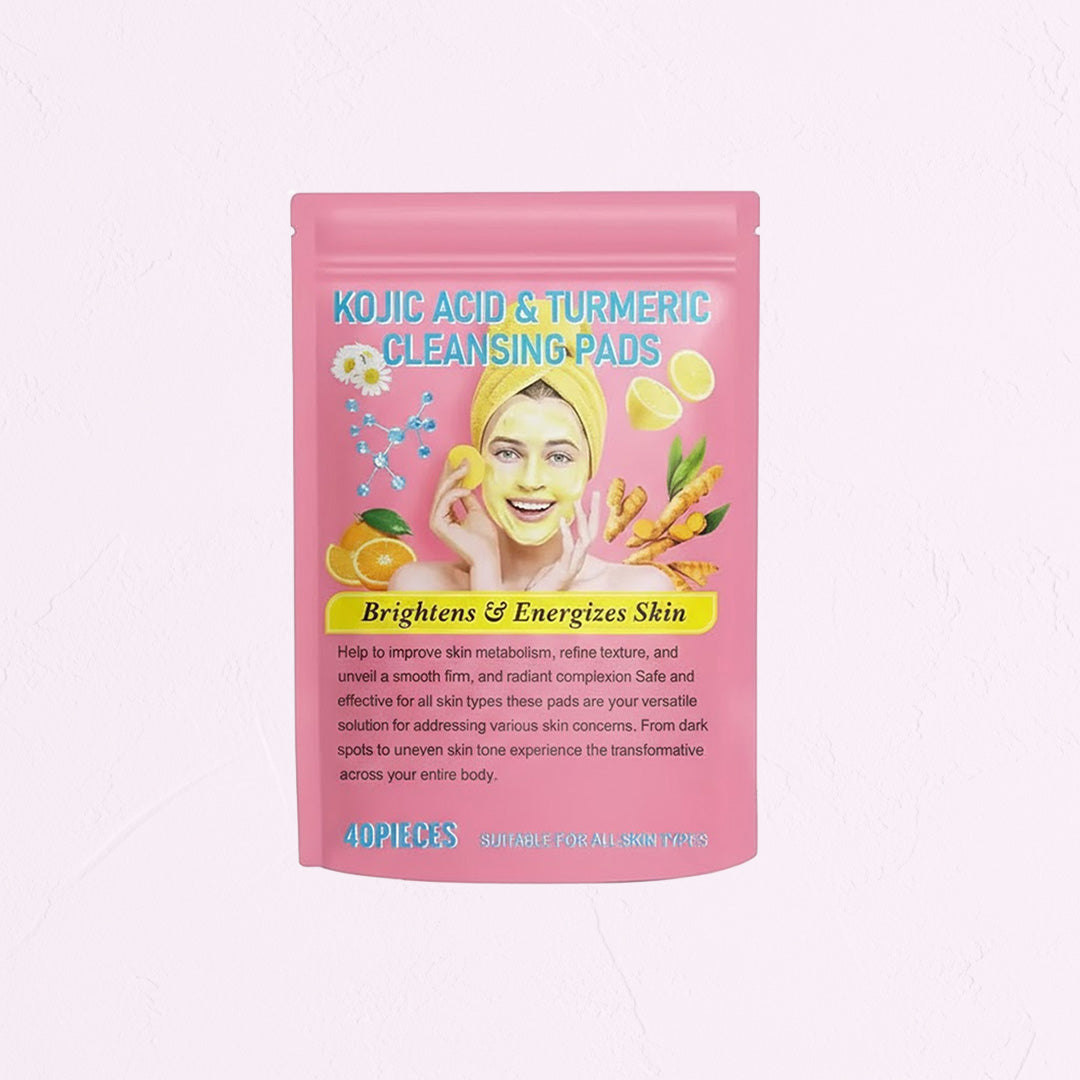 Turmeric Kojic Acid Exfoliating Cleansing Pads